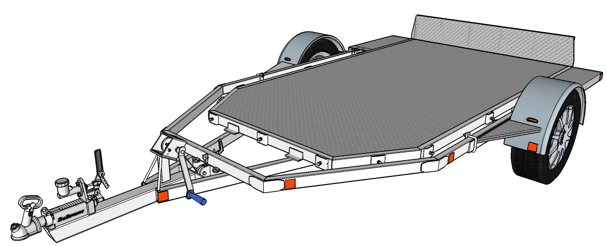 Ground Loading Trailer.